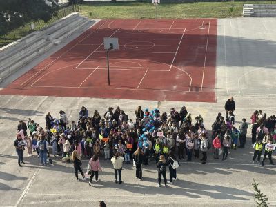 Европейски Ден на спорта в училище - СУ Васил Левски - Долни чифлик