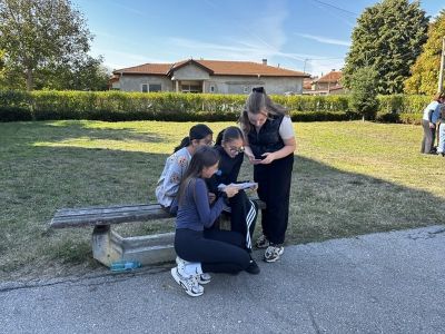 Участие в международен проект GREEN Rural Clubs и фондация „Оренда“ - СУ Васил Левски - Долни чифлик