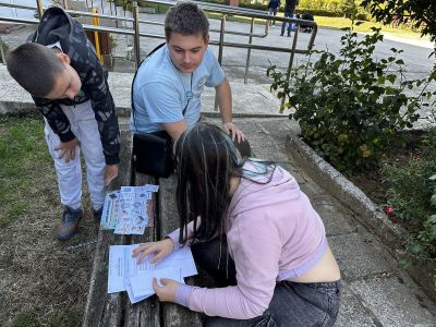 Участие в международен проект GREEN Rural Clubs и фондация „Оренда“ - СУ Васил Левски - Долни чифлик