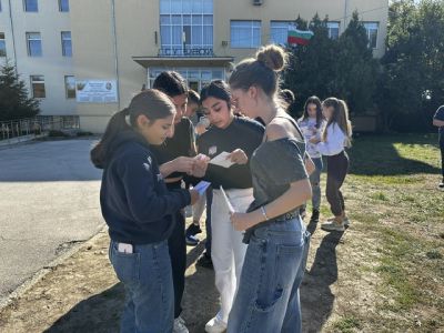Участие в международен проект GREEN Rural Clubs и фондация „Оренда“ - СУ Васил Левски - Долни чифлик